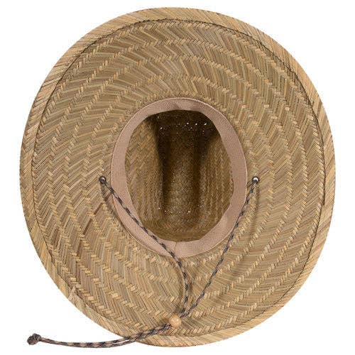 Salt & Sand - Wholesale Straw Hat - Unisex - Straw Lifeguard Hat / Coastal1