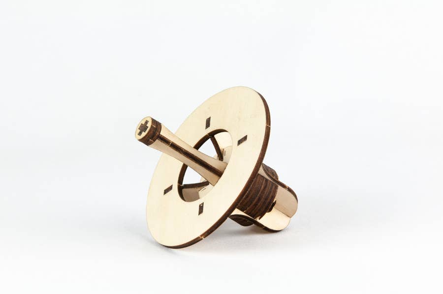 NKD Puzzle – Großhandel Bastelset – Kreisel zum Zusammenbauen „DIVINATORY TOUPIX“7