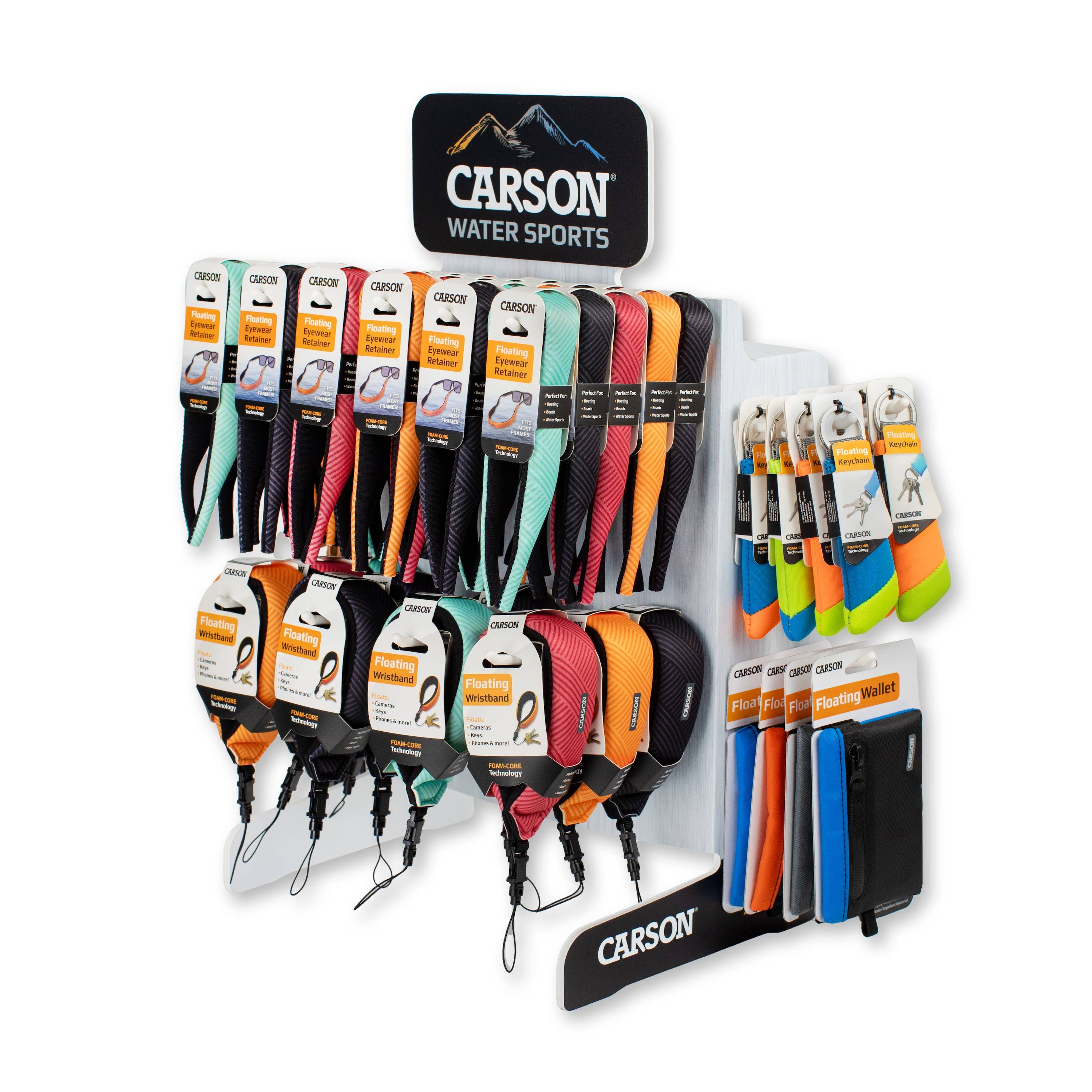 Carson - Vente Lunettes de natation – unisexe - Présentoir de Comptoir pour Sports Nautiques (64 Pièces Assorties)2