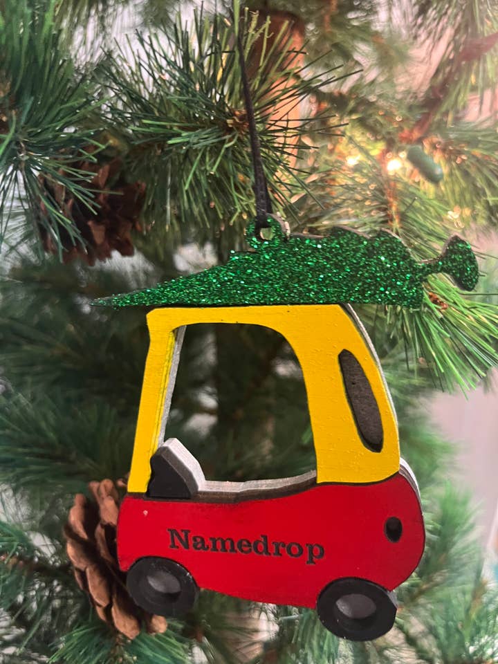 Custom Little Kids Truck Ornament for wholesale by Room To Improve