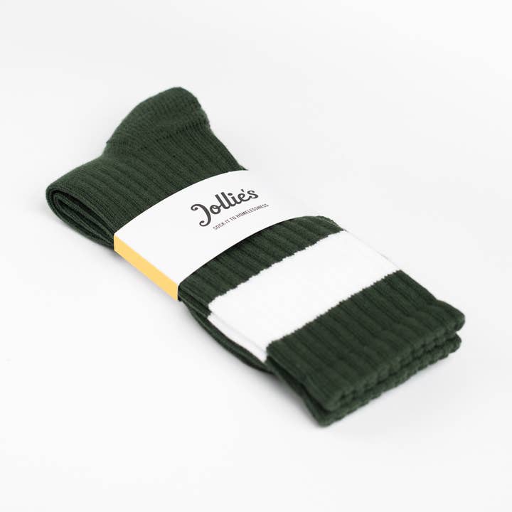 Green Stripe Chunky for wholesale by Jollie's