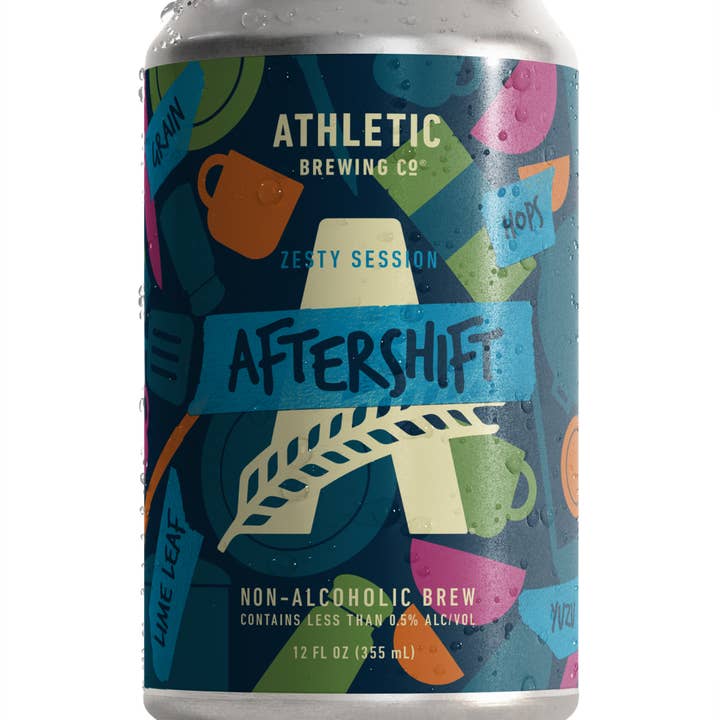 Athletic Brewing Company - Wholesale Non-Alcoholic Beer - Aftershift (Non-Alcoholic) 24-Can Case of 4x6-Packs