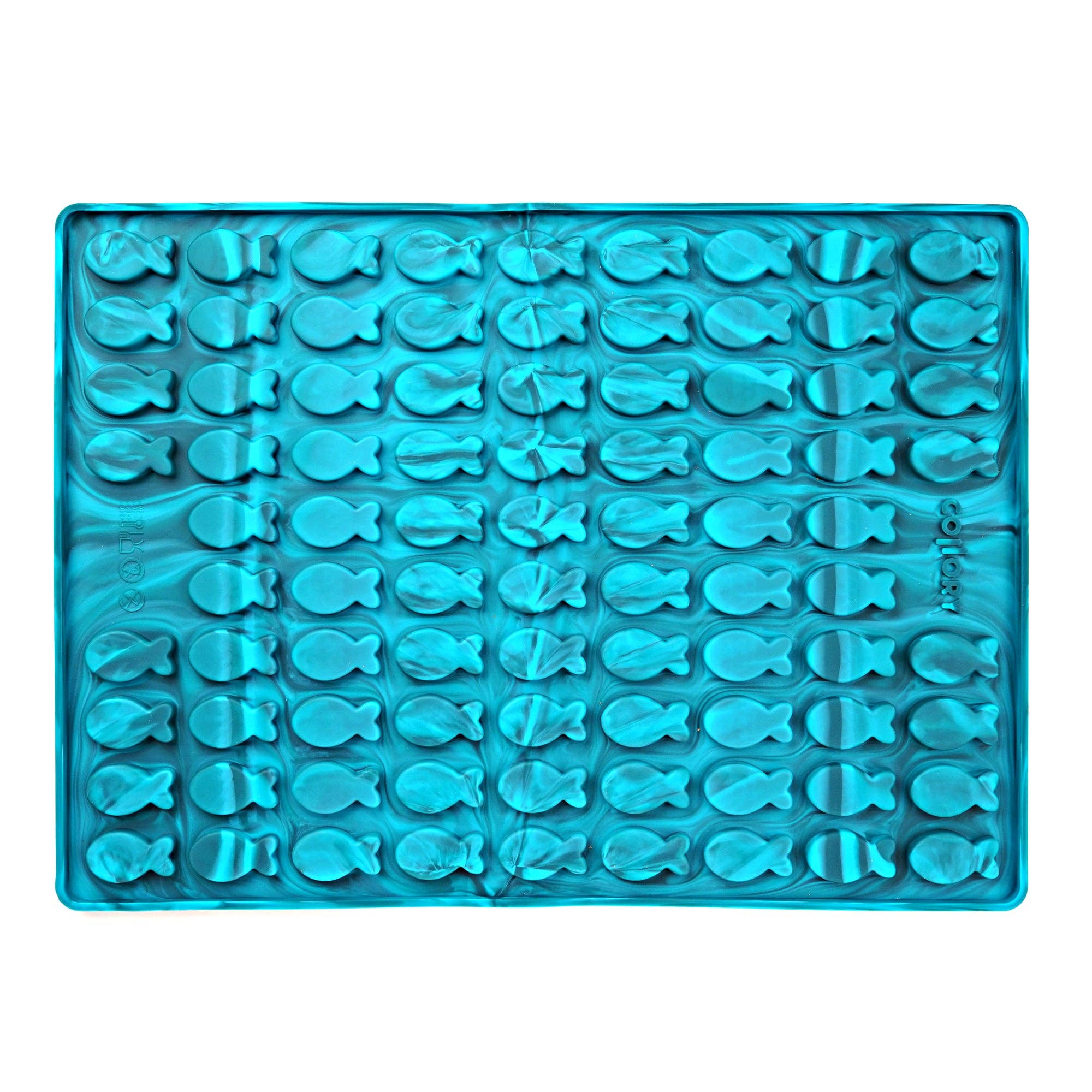 Collory - Wholesale Voedermat - Hond - Visvormige bakmatten voor hondenkoekjes (mini en medium)4