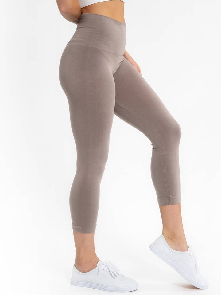 ELIETIAN - Wholesale Athletic/Lounge Leggings - Women's - High Waist Crop Leggings1