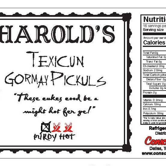 Harold's Pickles - Wholesale Pickled Vegetables - Harold's - Purdy Hot Pickles2