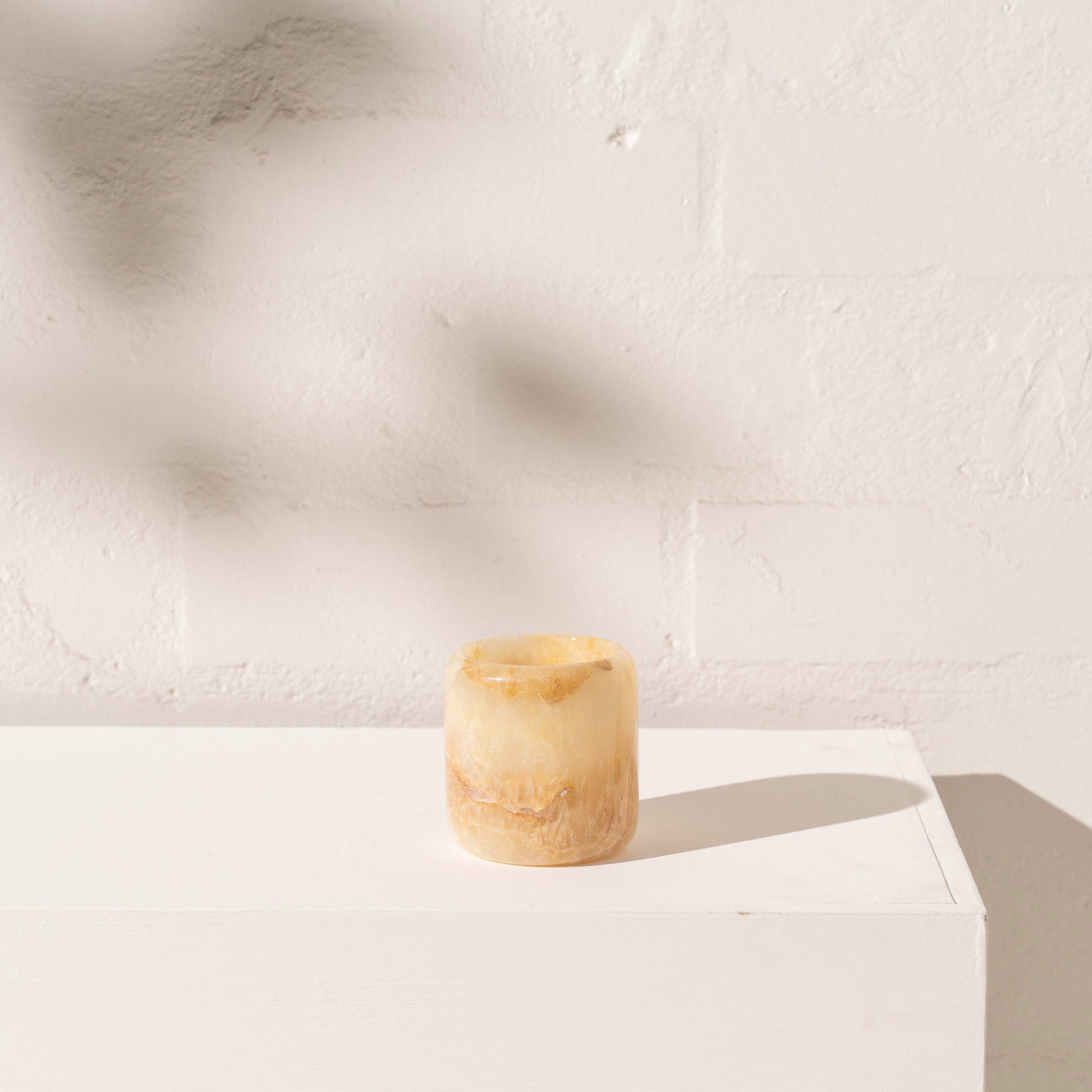 INARTISAN - Wholesale Candle Holder - Eleni Onyx Votive - Small1