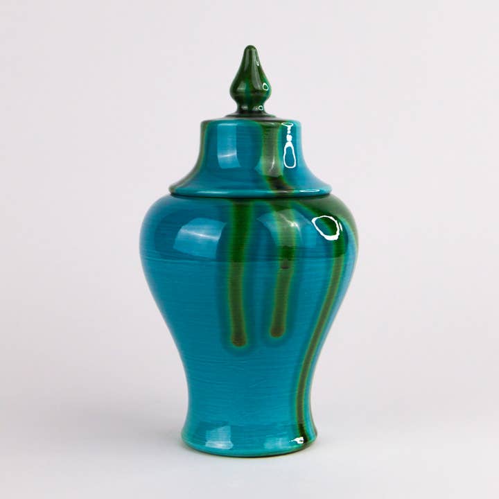 10" Akilma Fes Sha Blue/Green for wholesale by SaleenArt USA