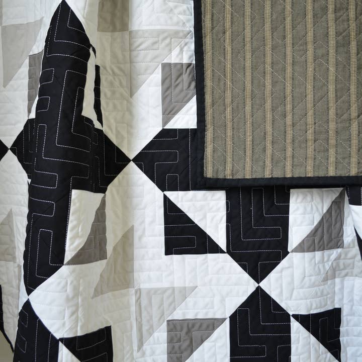 Sewn - Wholesale Craft Sewing Kit - Bedroom Quilt PAPER Pattern5