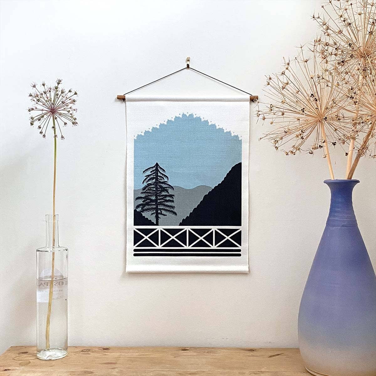Safomasi - Wholesale Tapestry/Textile - Mountain View Wall Hanging1