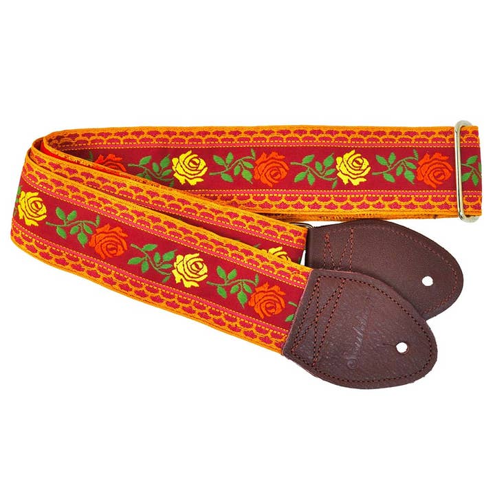 Correa guitarra rosa toscana para venta al por mayor de Souldier