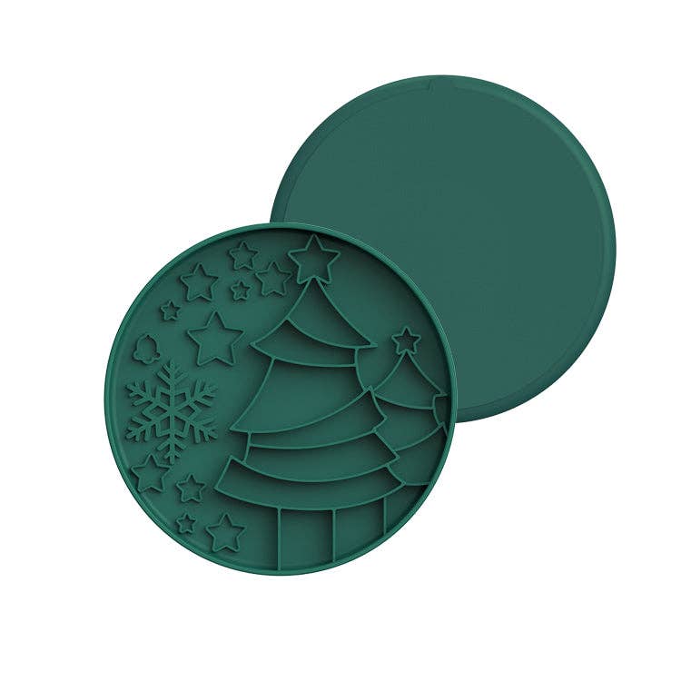 Wild n Fresh Treats – wholesale Pet food mat – Dog – Holiday Tree Grub Mat11