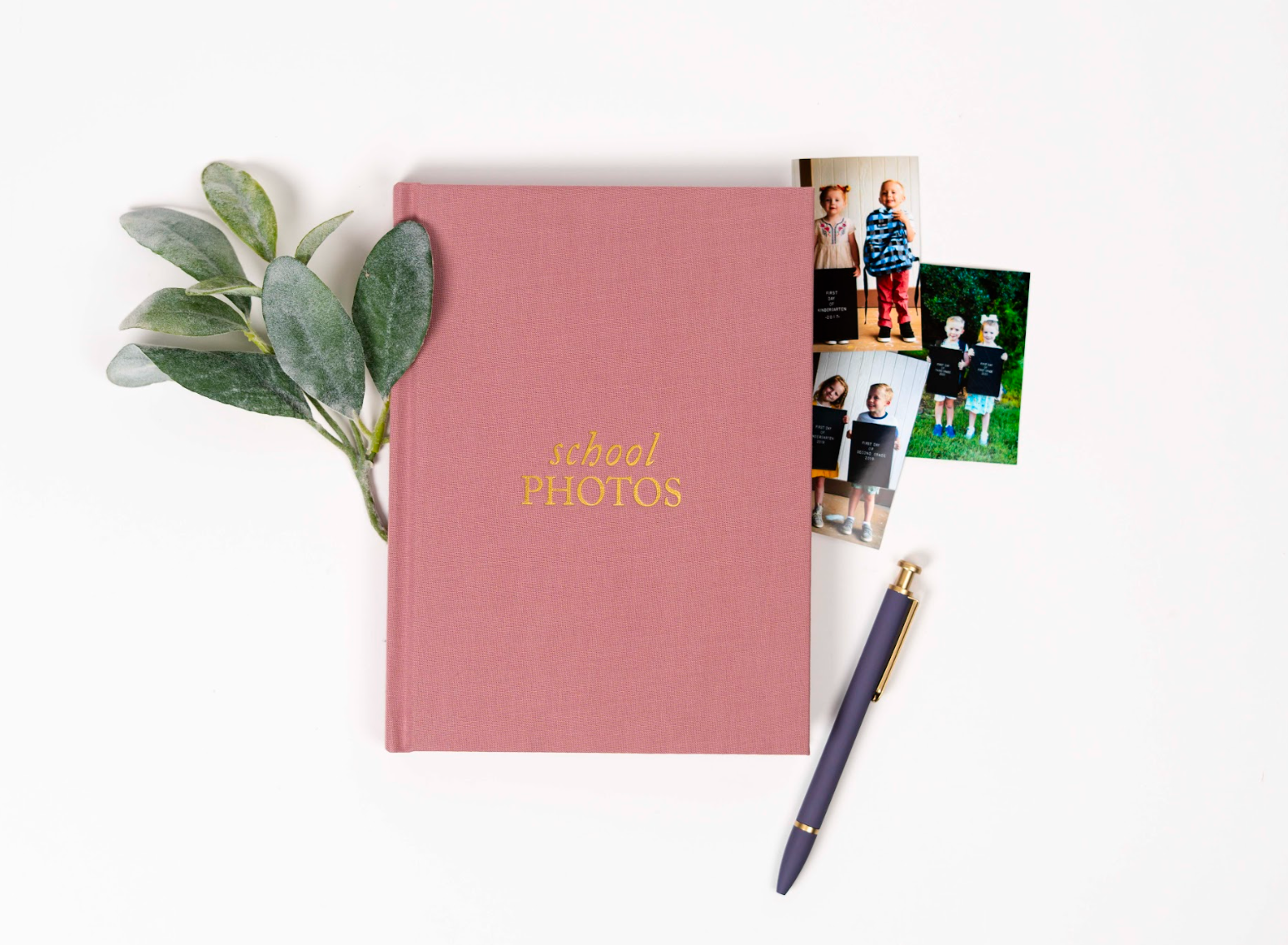 Duncan & Stone Paper Co. - Venta al por mayor Libro de recuerdos - Niños y bebés - Libro de Recuerdos Escolares | Álbum de Fotos Escolar Duradero3