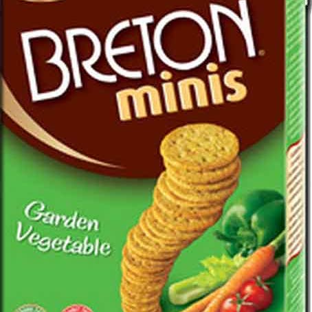 Hudson Meat Company - Wholesale Crackers - CRACKER BRETON GARDEN VEG MINI - DARE0