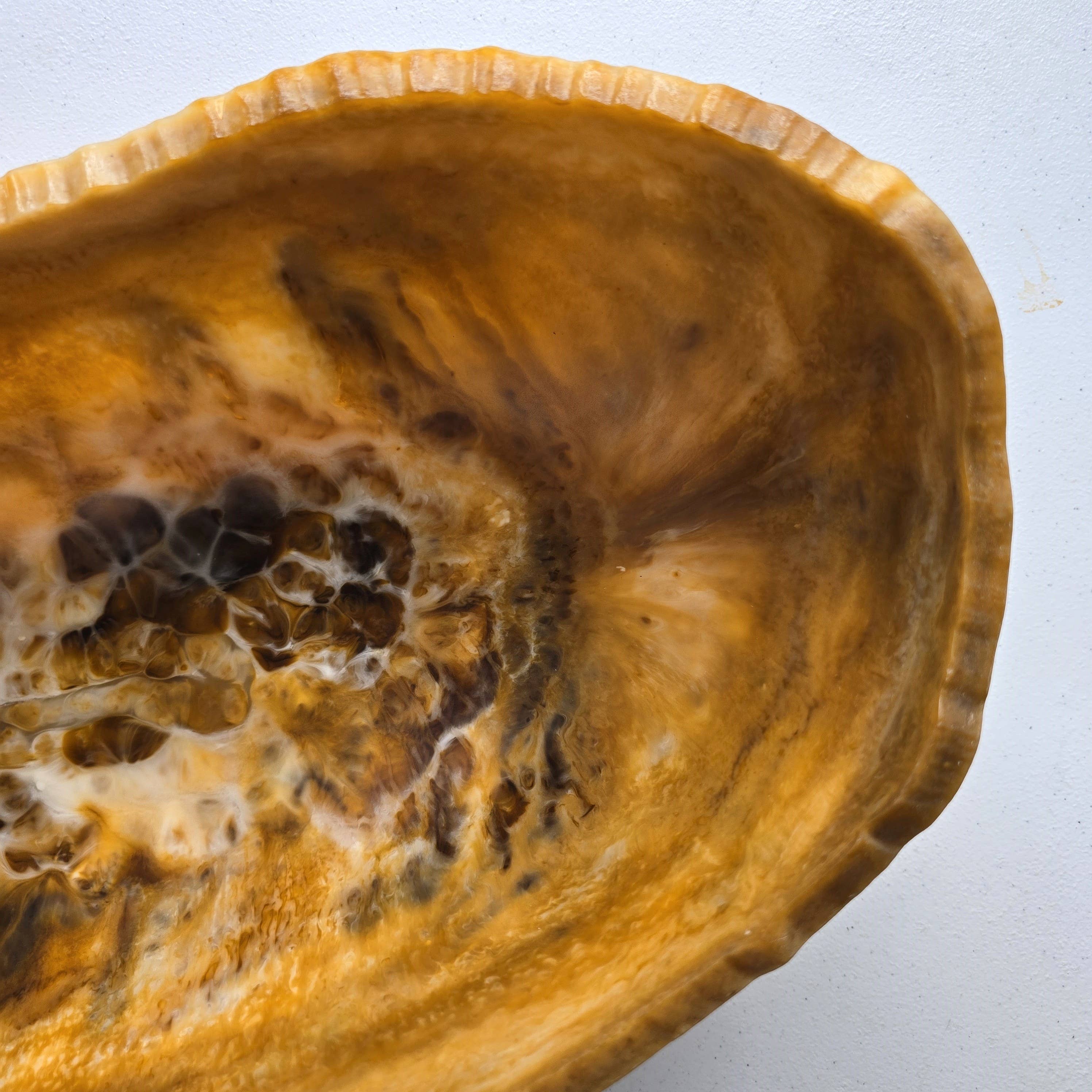 Gibb & Daan - Wholesale Serve Bowl - Large Resin Trough - Entryway Catchall - Decorative Bowl2