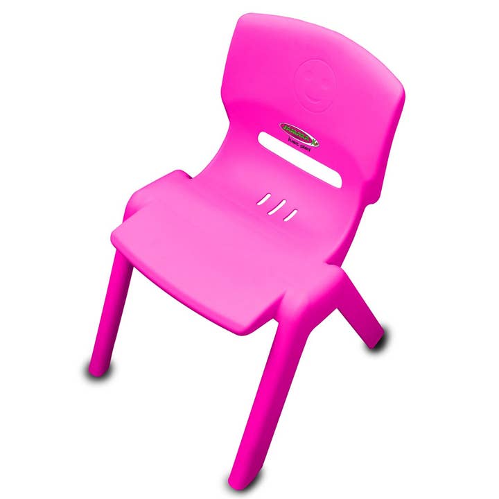 Smiley children's chair up to 100 kg pink for wholesale by mhw24