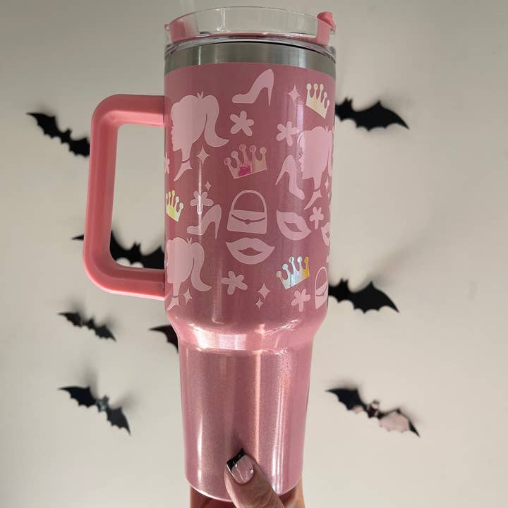 Little Design Collective - Wholesale Insulated Mug/Tumbler - Barbie 40oz Insulated Tumbler