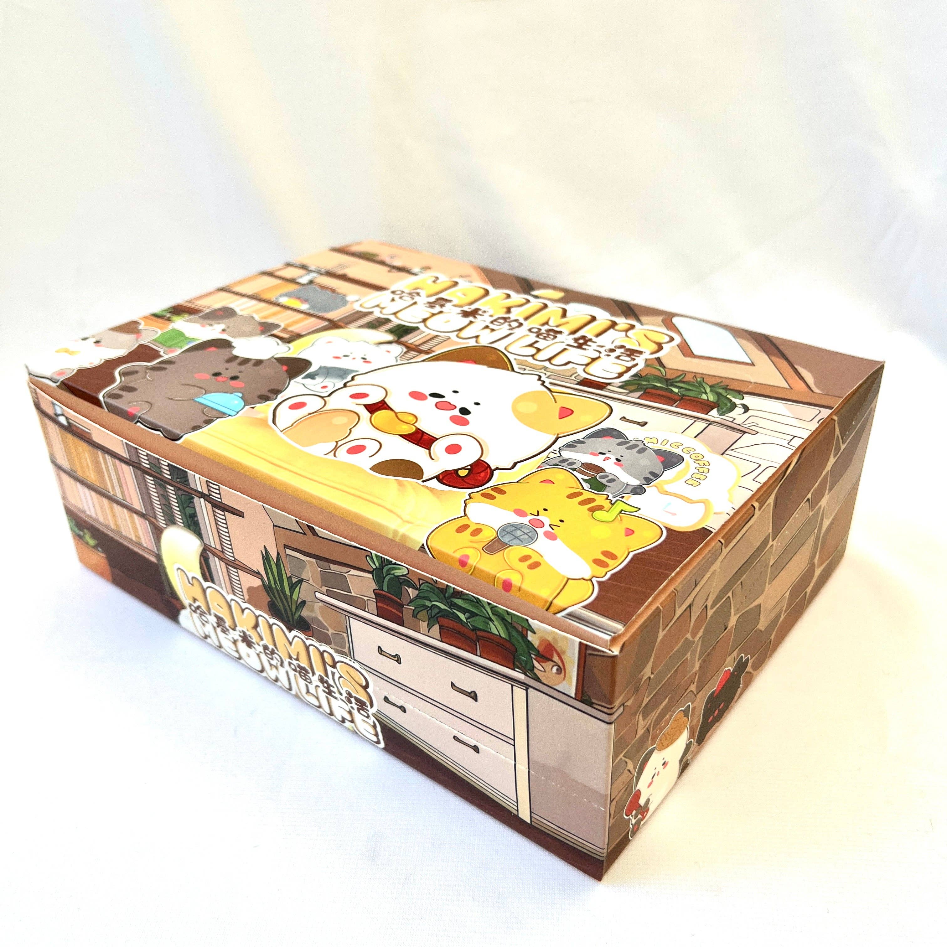 BCmini - Wholesale Decorative Figurine - 71019 KITTEN HAKIMI'S MEOW LIFE CAT FIGURINE BLIND BOX-1213