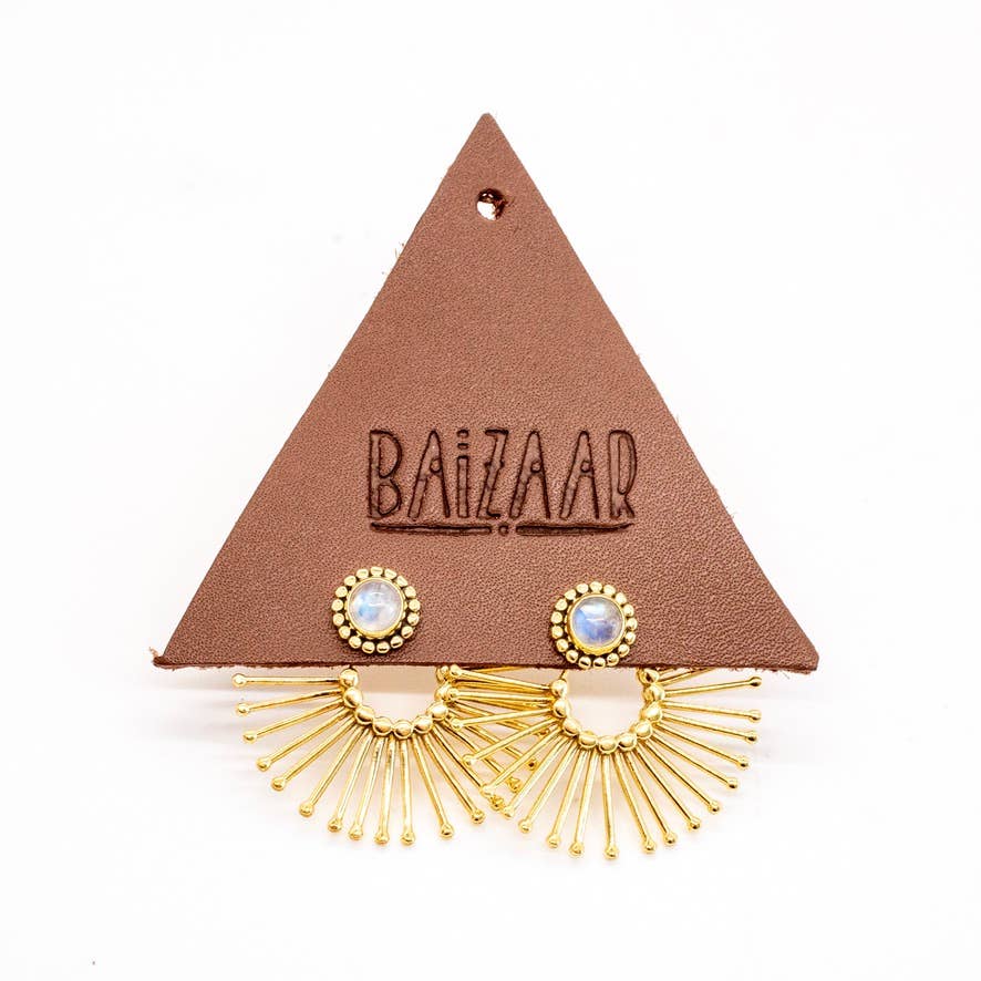 Baizaar - Wholesale Ear Jackets/Climbers - Peacock Ear Jacket2
