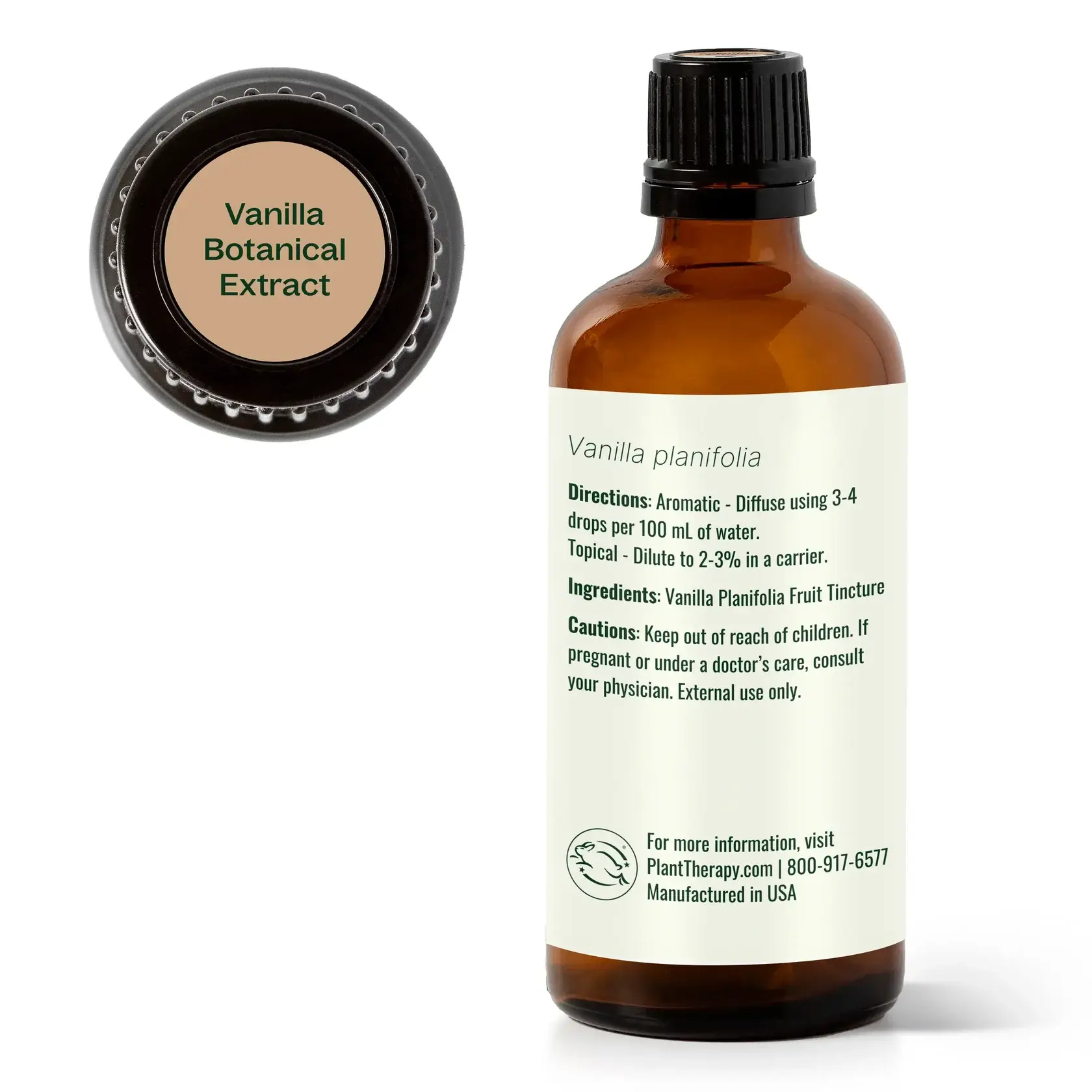 Plant Therapy - Vendita all'ingrosso Olio essenziale - Estratto botanico di vaniglia 100 ml1