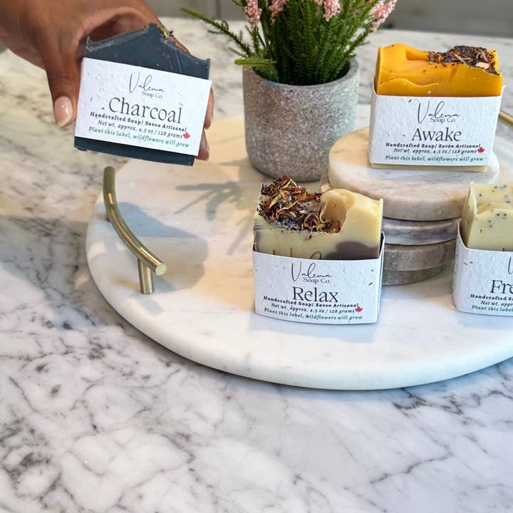 Valena Soap Co. - Wholesale Bar Soap - Charcoal Soap Bar5