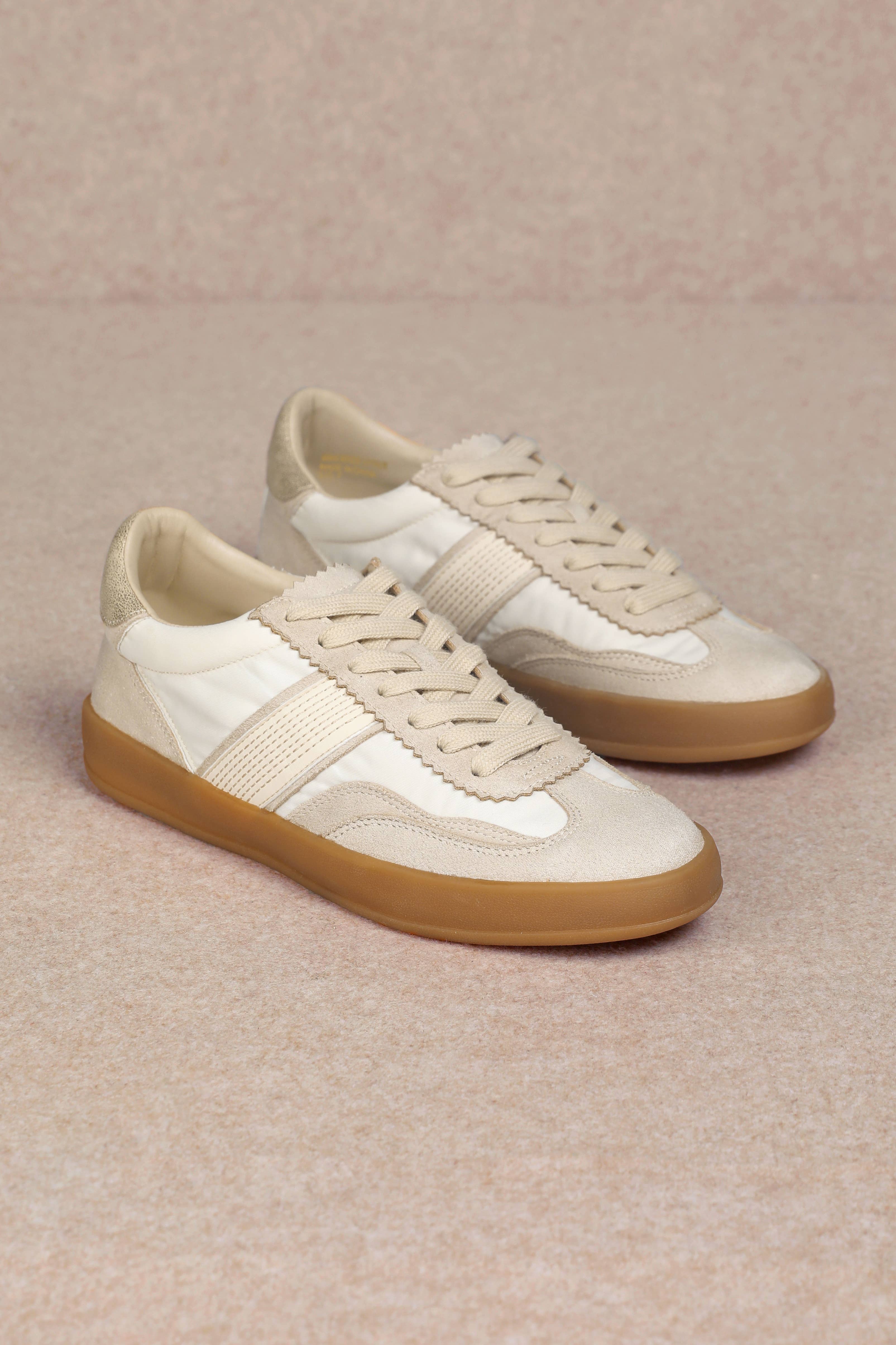 CCOCCI - Wholesale Lifestyle Sneakers - Women's - DIXIE SNEAKER SIDE STRAP LACE-UP COURT4