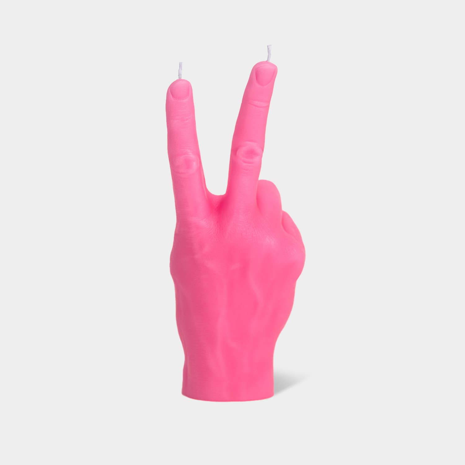 54 Celsius - Wholesale Novelty Candle - Original CandleHand "Peace" Candle - Lifesize & Full Detail3