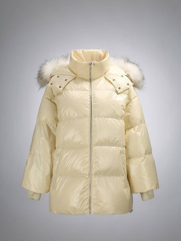 ALS Australia - Wholesale Puffer jacket – Women’s - Down Jacket with Raccoon Fur Collar Hood7