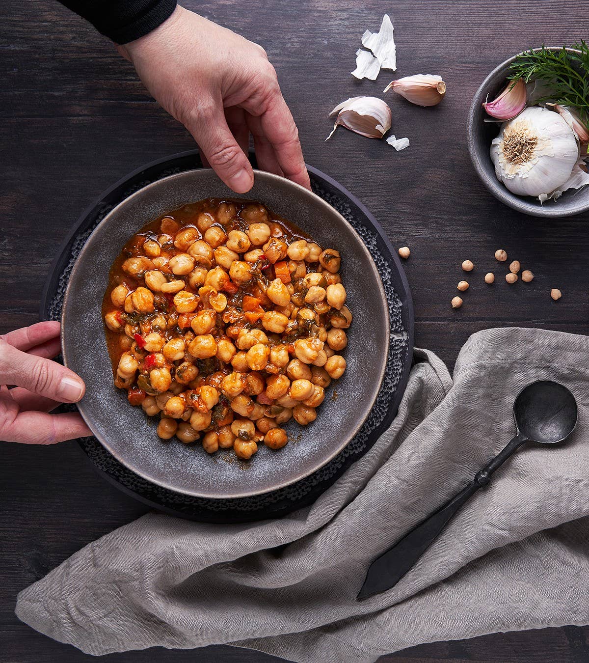 Calabizo - Wholesale Shelf Stable Prepared Meal - Vegan chickpea and spinach stew with pumpkin2
