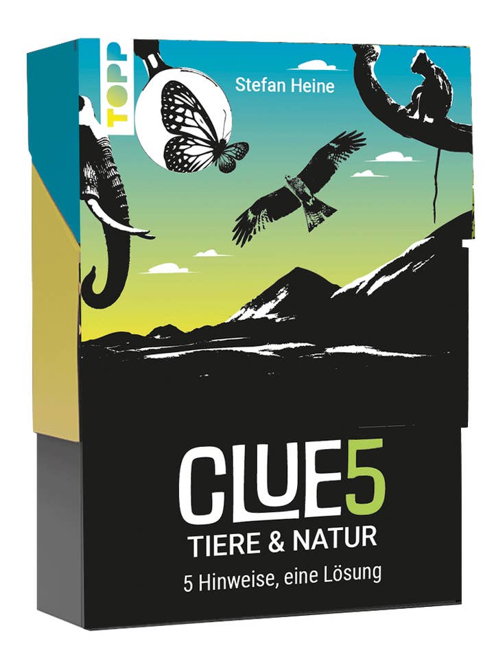 Clue5 #Dyr - Trend-Quiz Til Lommen for engroshandel hos frechverlag TOPP & BusseSeewald