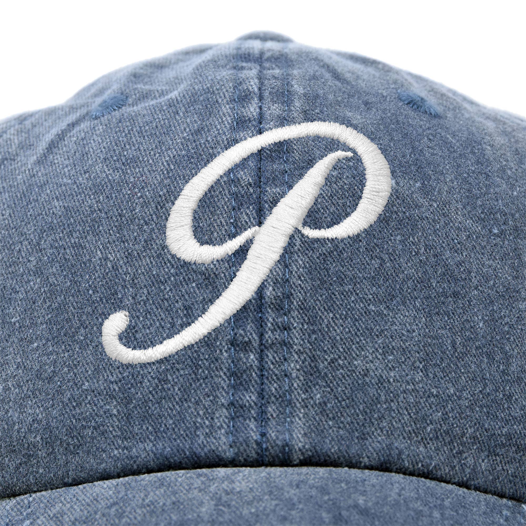 Dalix - Wholesale Baseball Cap - Women's - DALIX Initial Hat Letter P Womens Baseball Cap Monogram5