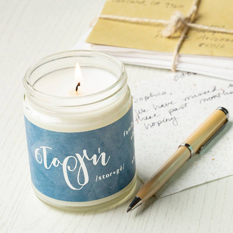 Prosperity Candle - Vente Bougie en bocal - Bougie d'amour - Storgé (famille) - Fait main1
