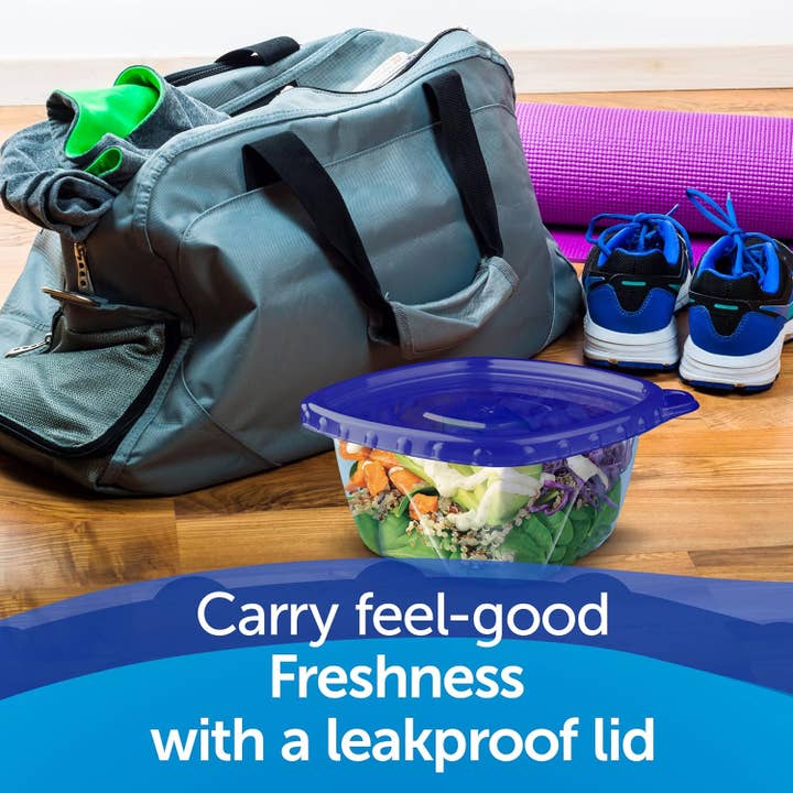 Innovarix - Wholesale Food Storage Container - Deep Rectangle Food Storage Container 9 cup size