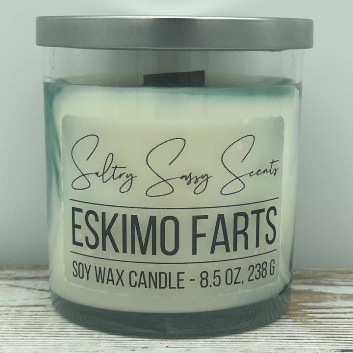 Eskimo Farts - Soy Wax Candle for wholesale by Sultry Sassy Scents