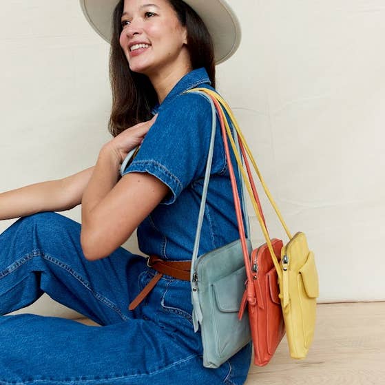 Latico Leathers - Wholesale Crossbody Bag - Women's - Ezra Handcrafted Leather Crossbody Bags