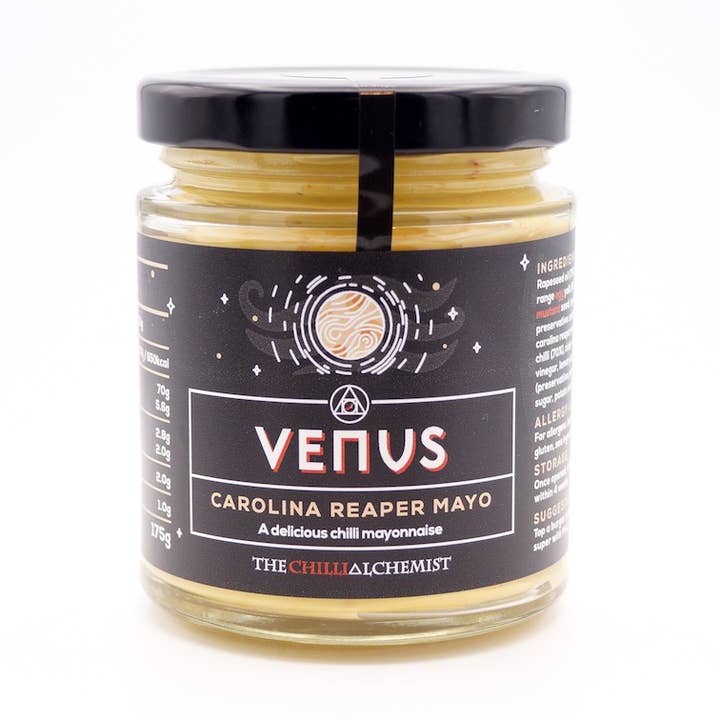 Venus - Carolina Reaper Mayonnaise for wholesale by The Chilli Alchemist