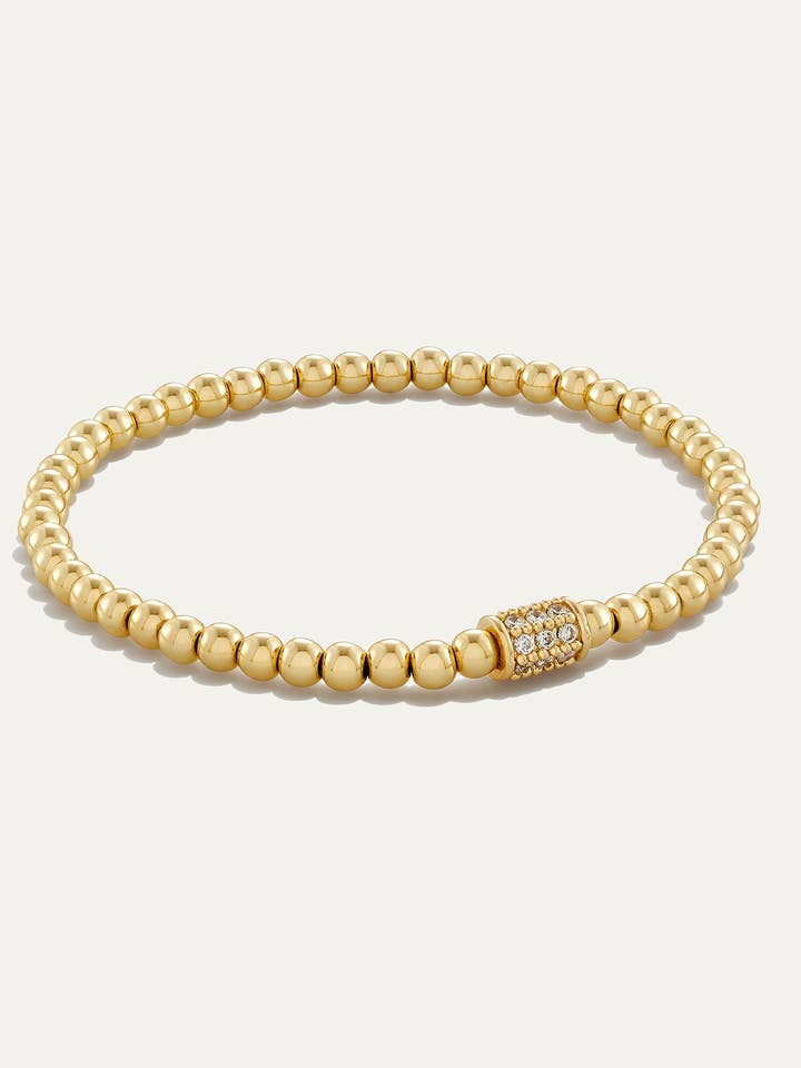 Pavé Rondelle Beaded Bracelet for wholesale by Stella & Dot