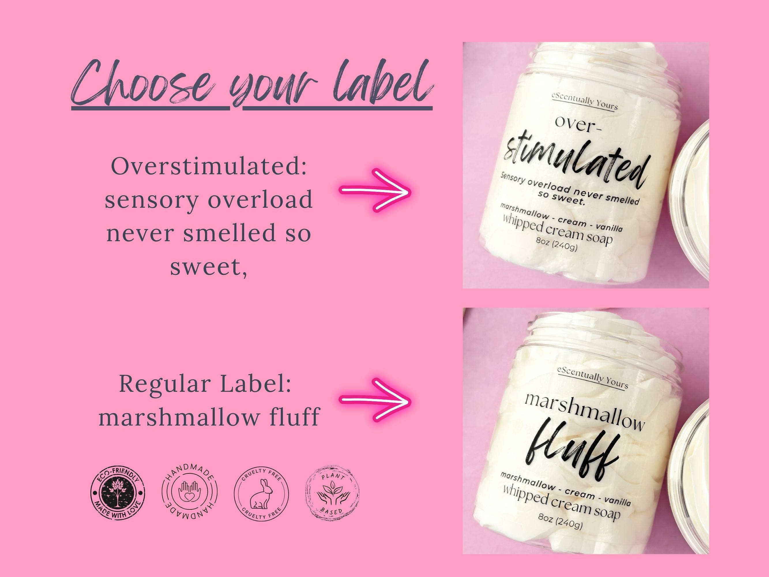 eScentually Yours – Großhandel Körperpeeling – Marshmallow Fluff Whipped Soap & Schäumendes Zuckerpeeling6