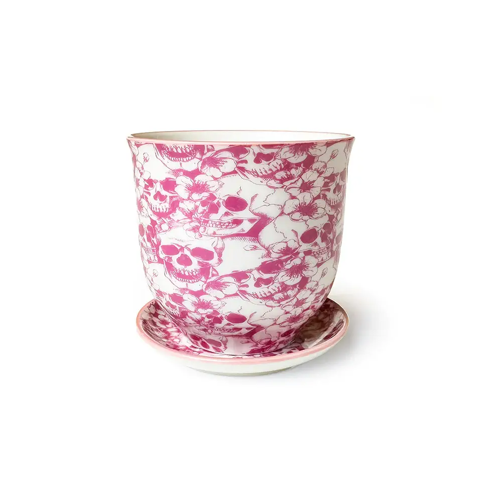 Chive UK - Vente Pot - Liberte 5 - Pot en porcelaine émaillée, motifs variés3