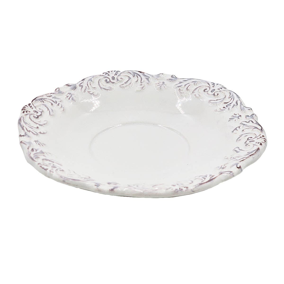 A&B Home Group Inc. – Chávena de chá por atacado – Conjunto de 2 Chávenas e Pires Brancos 24S/CTN4