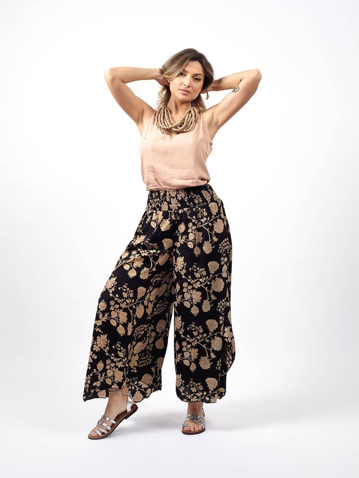 Bijondo - Wholesale Pants - Women's - Giselle Silk Trousers