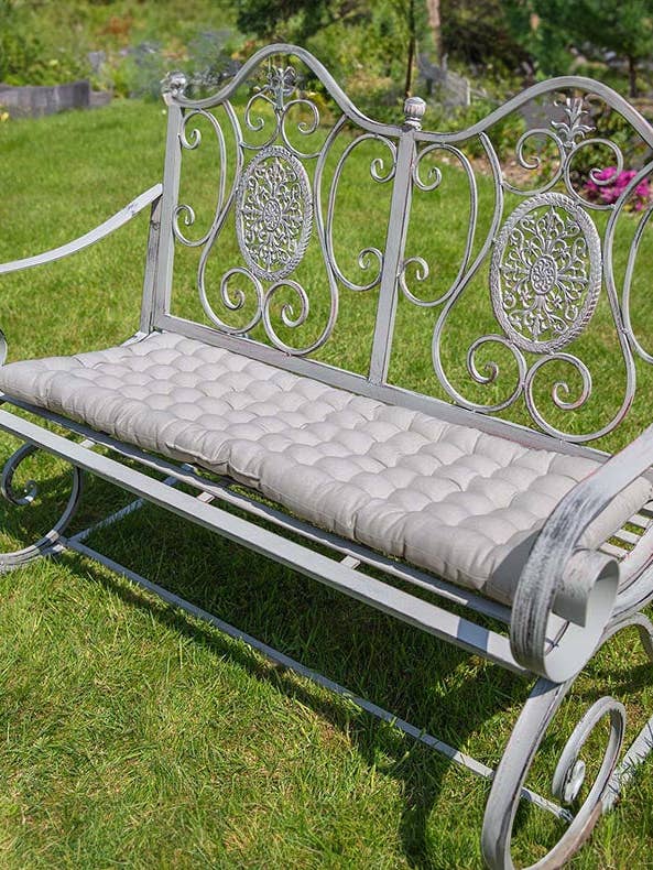 Saint-Cloud Quilted Garden Bench Cushion for wholesale by Dibor