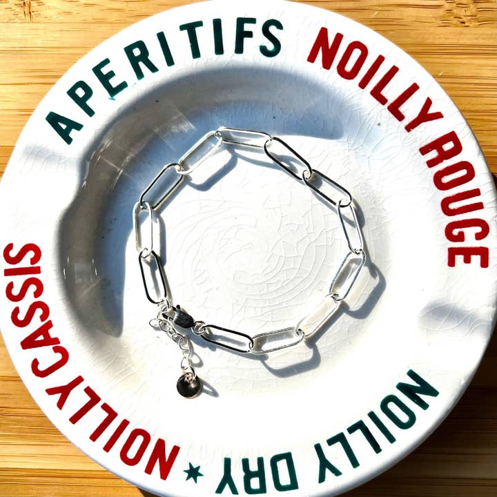 Paperclip Justerbart kedjearmband för wholesale av Pack for Paris