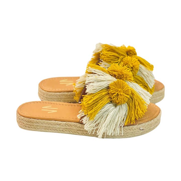 Sandalen Silvia Cobos Salsa Gelb für den Großhandel von SILVIA COBOS