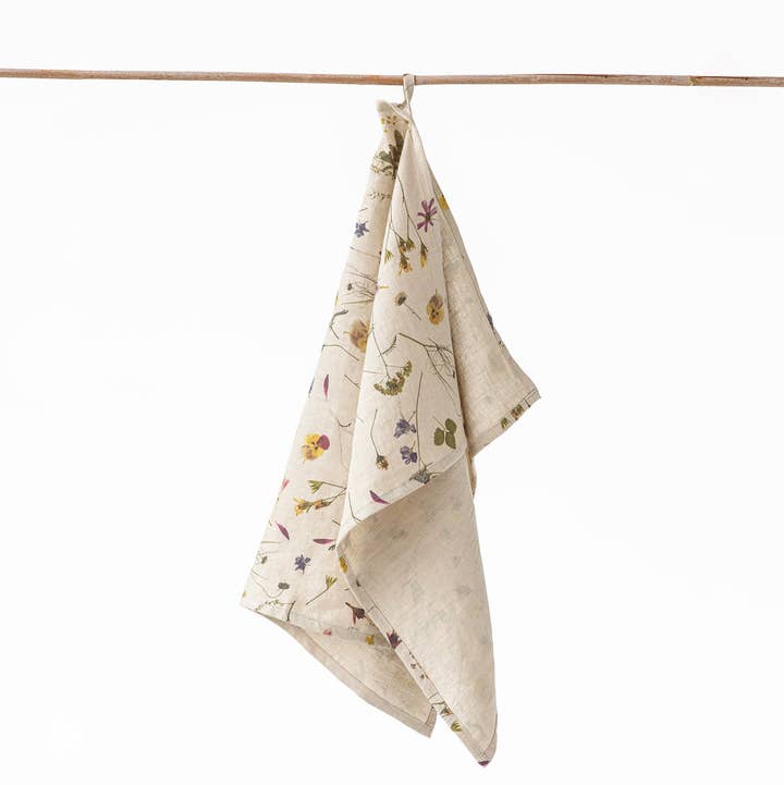 MagicLinen (We handle U.S. import procedures for you) – Großhandel Geschirrtücher – Leinen-Geschirrtuch mit botanischem Druck | Küchentuch3