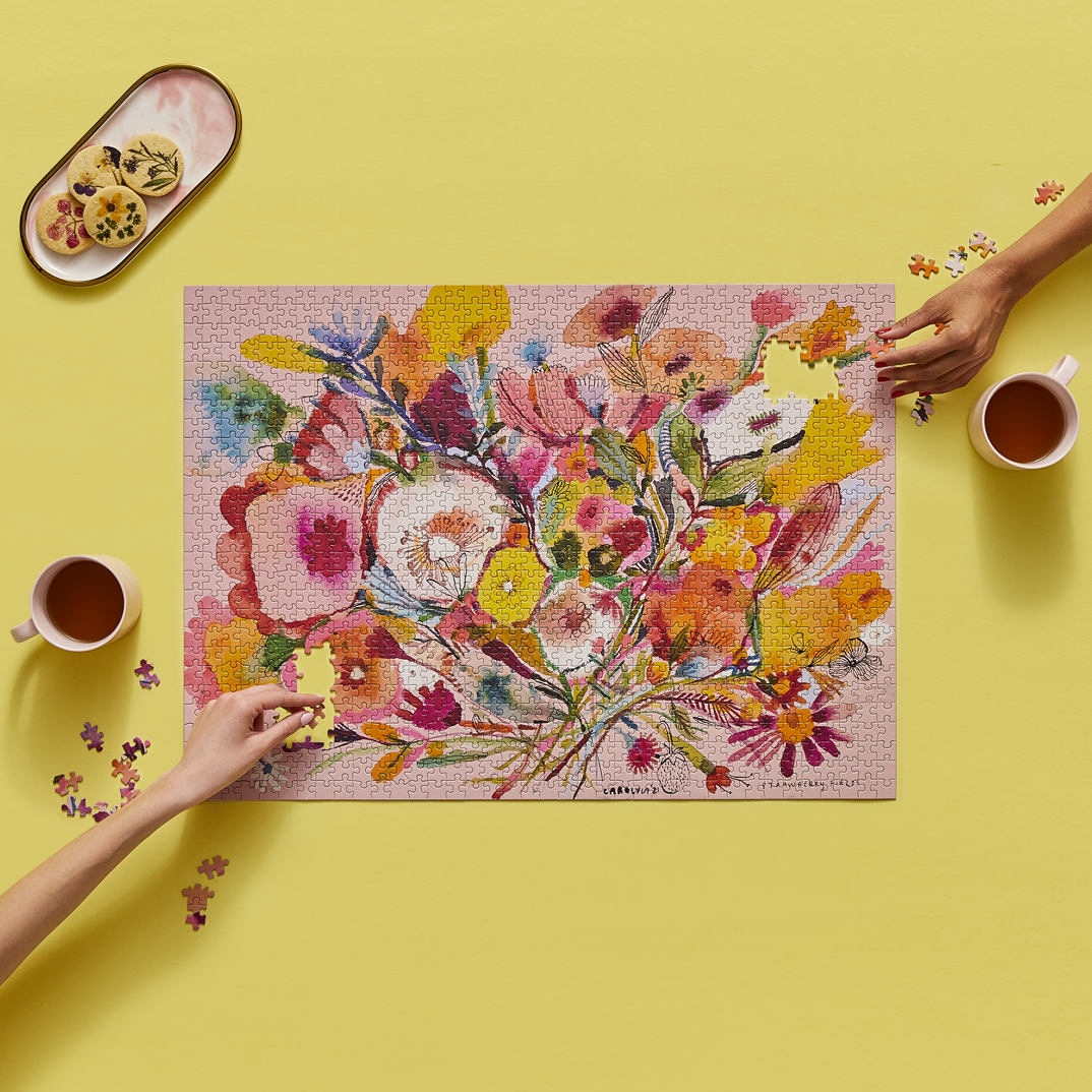 WerkShoppe - Vendita all'ingrosso Puzzle - Adulti - Puzzle da 1000 pezzi Strawberry Fields1