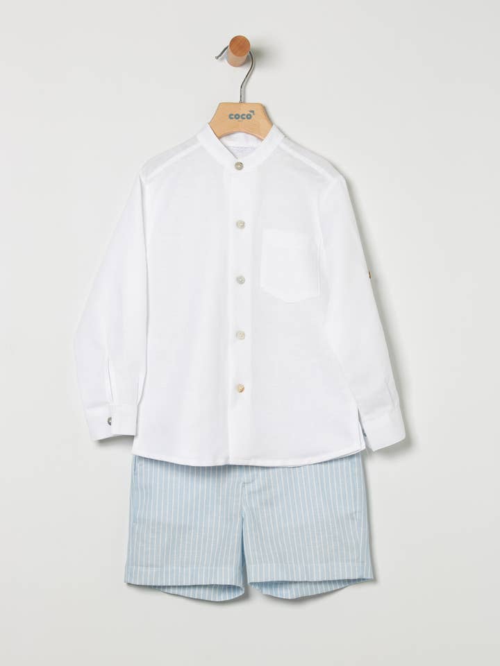 Bermuda With Striped Shirt for wholesale by COCO ACQUA