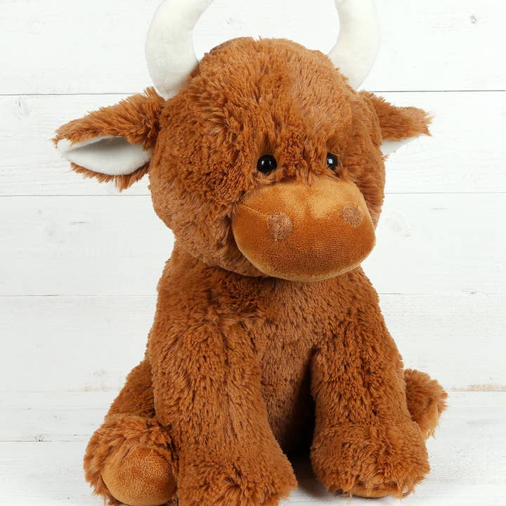 Jomanda Soft Toys & Accessories - Wholesale Stuffed/Plush Toy - Kids & Baby - Jomanda Highland Cow Plush Baby Toy Large Stuffed Cow 30cm
