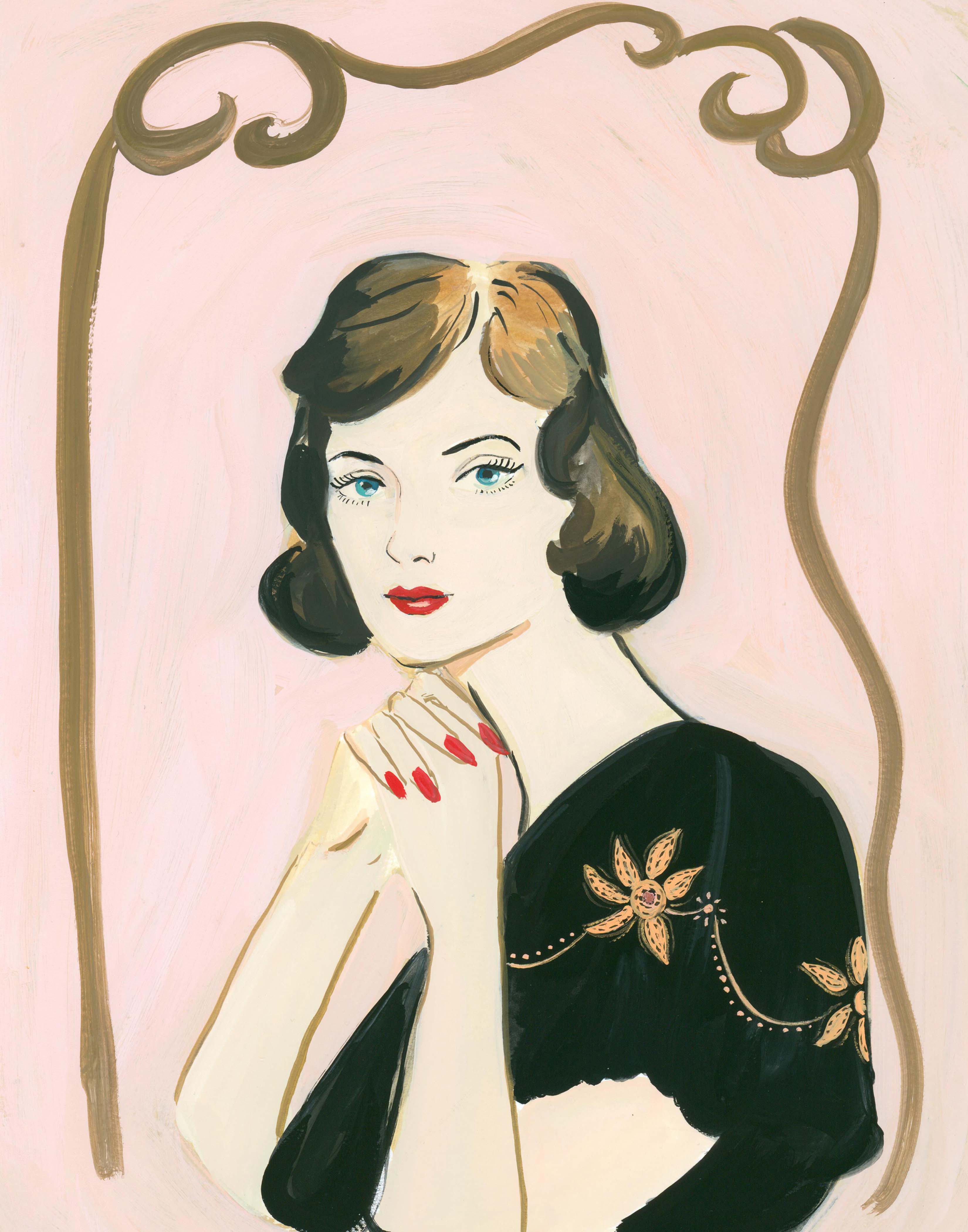 JANET HILL STUDIO - Vente Affiche d'art - Goody Goody. Impression d'art 11x141