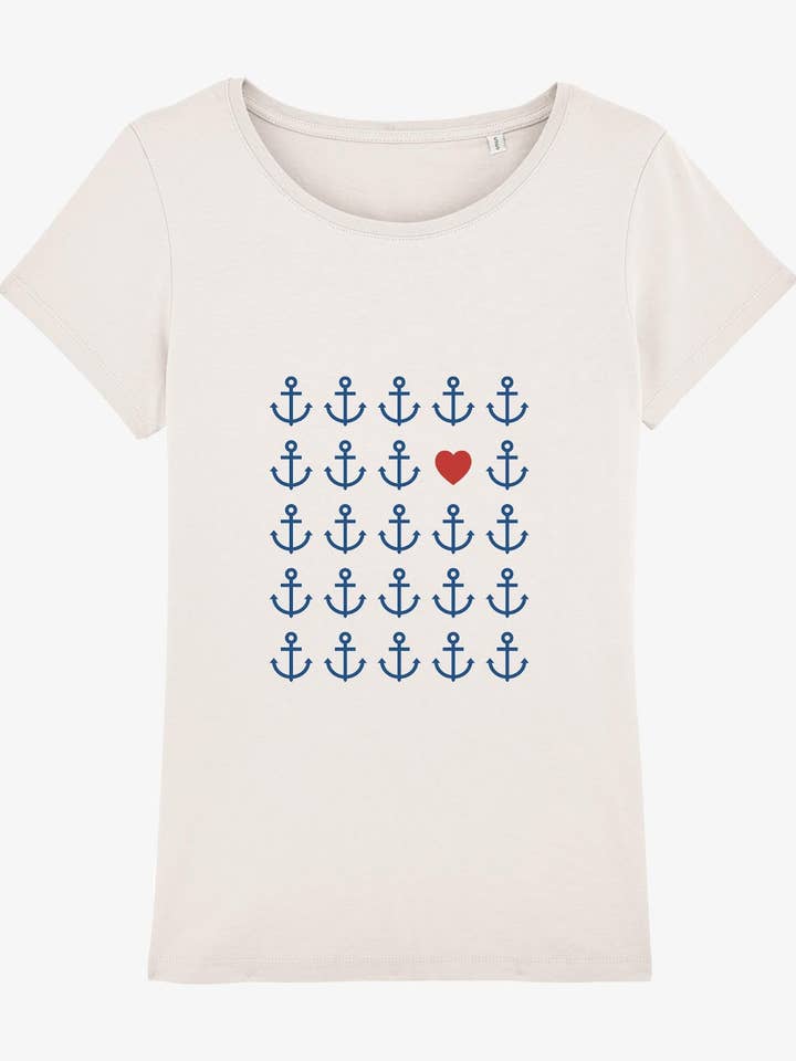 Camiseta Mujer Anchor Heart Adulto para venta al por mayor de Koloris