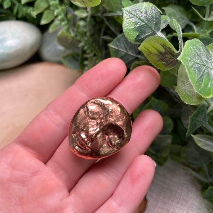 Copper Ashes - Wholesale Cocktail/Statement Ring - Goddess Ring Size 10.5